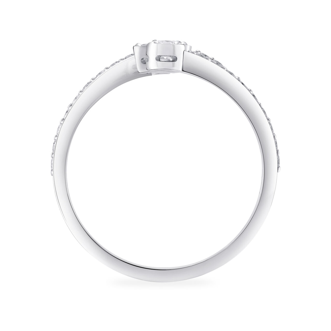 Birks Splash Triple Row Diamond Ring 450016185510
