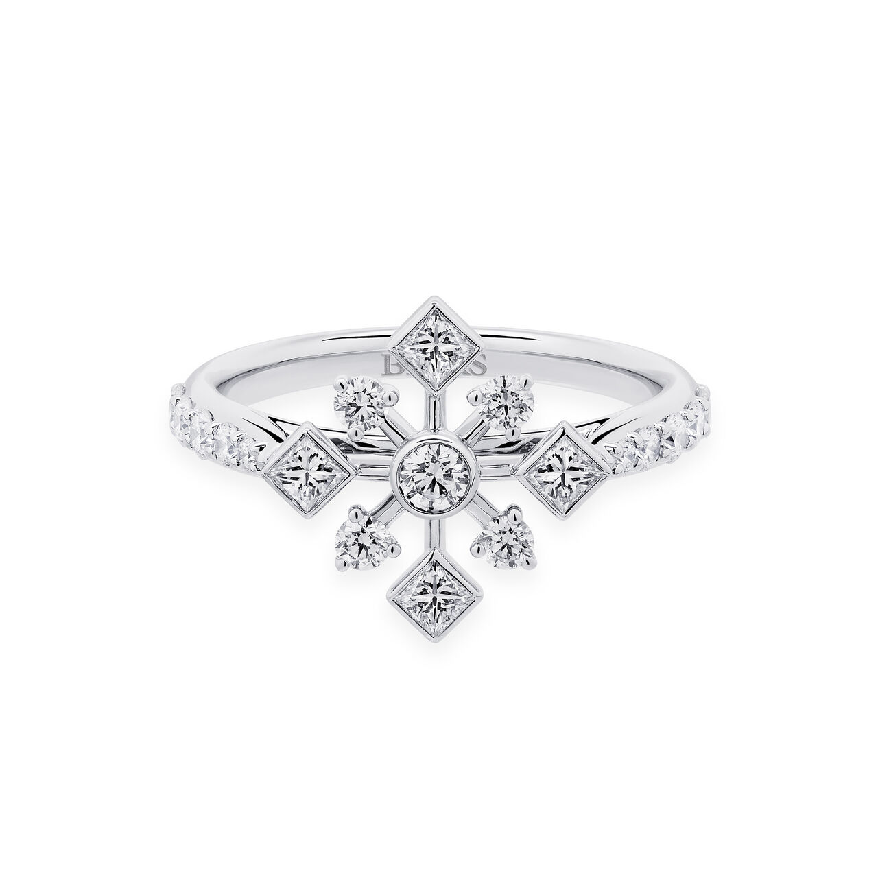 Birks Snowflake Diamond Ring 450016922184