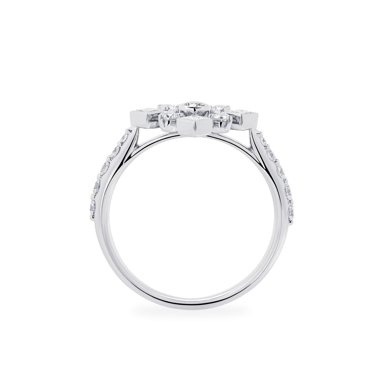 Birks Snowflake Diamond Ring 450016922184