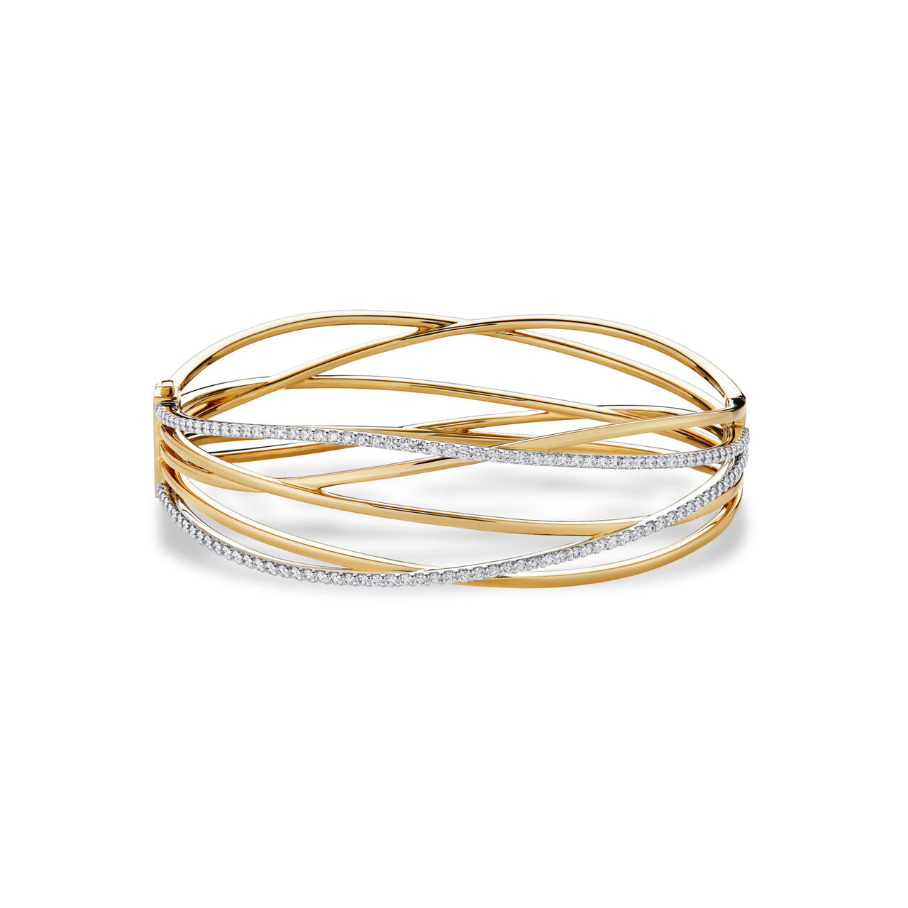 Birks Rosée du Matin Diamond and Yellow Gold Bracelet 450017562600