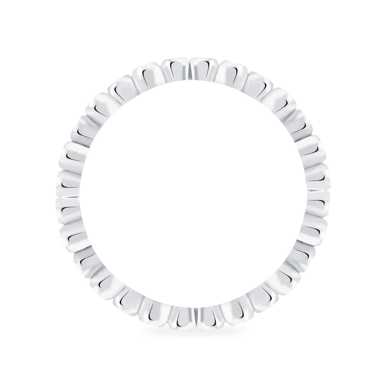 Birks Iconic Stackable Diamond Splash Ring, White Gold 450011680867