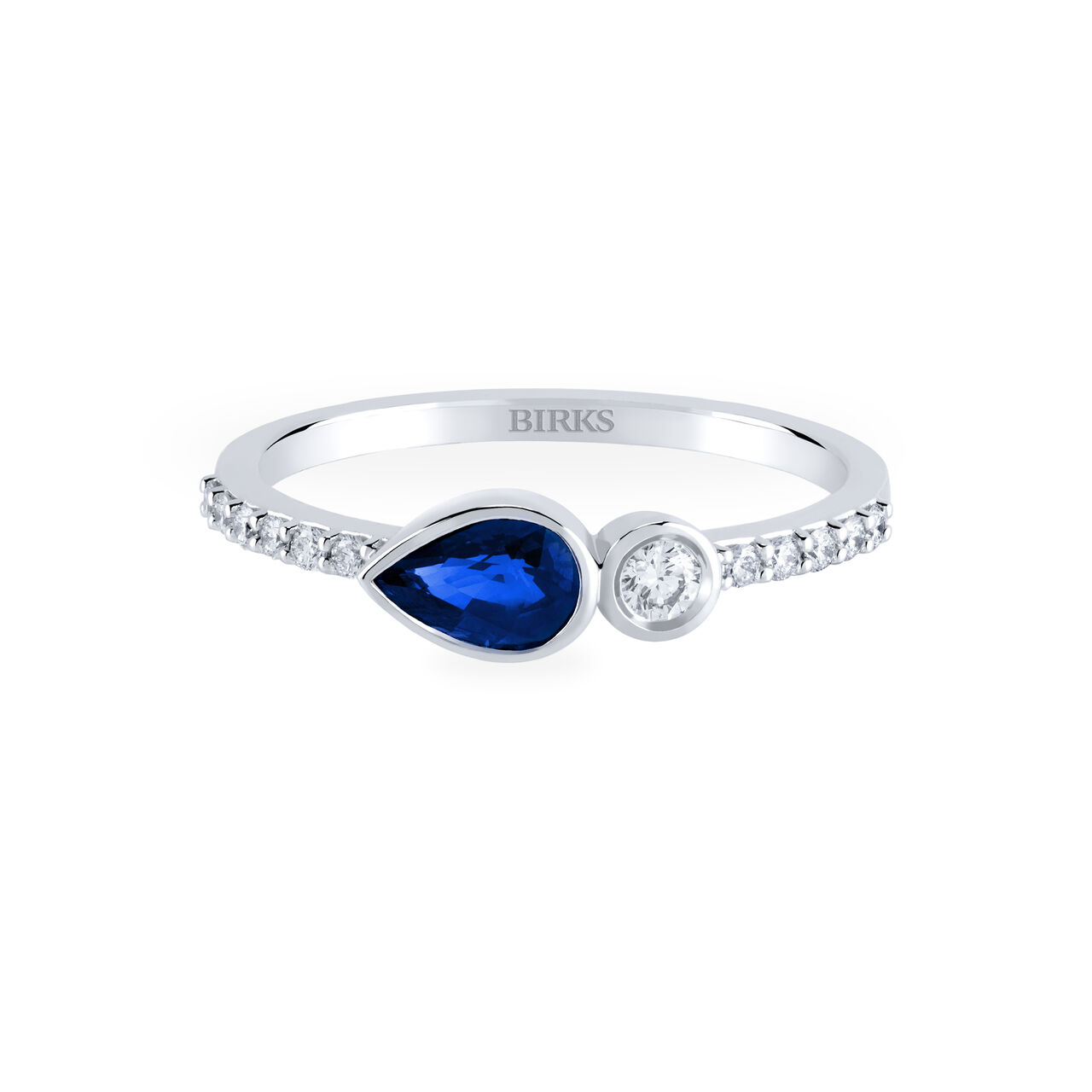 Birks Splash  Sapphire and Diamond Ring 450016013004