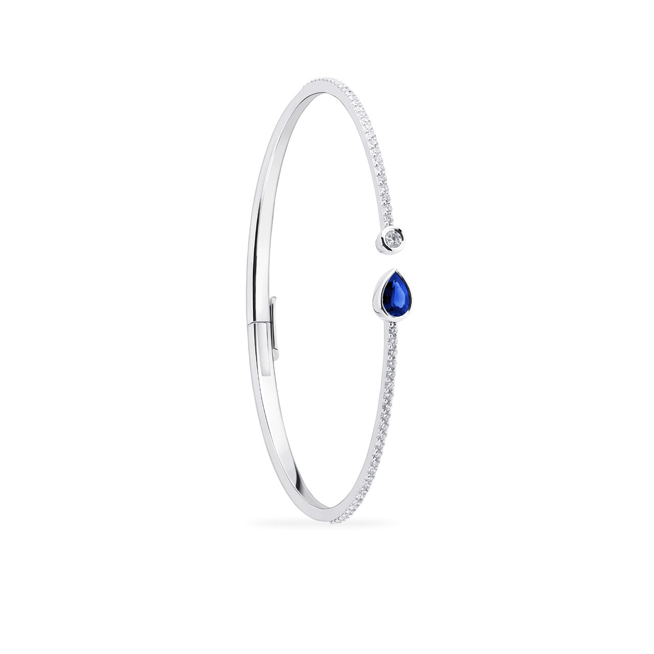 Birks Splash  Sapphire and Diamond Bangle Bracelet 450016012502