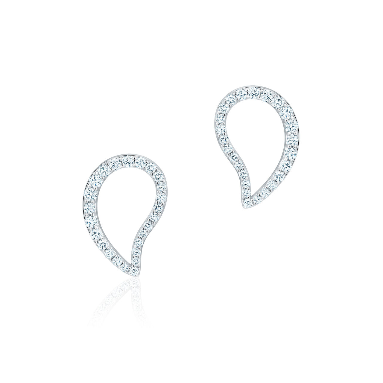 Birks Pétale  Diamond Stud Earrings, Large 450012882079
