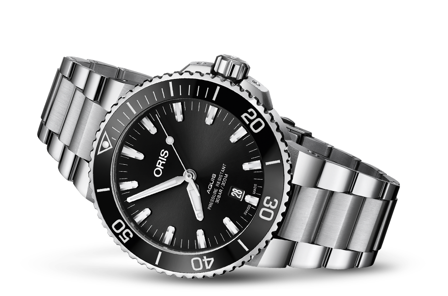 Oris AQUIS DATE BLACK DIAL 01 733 7730 4124-07 8 24 05EB