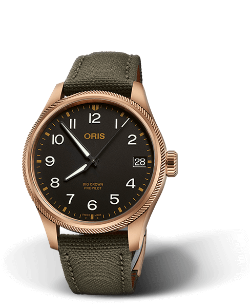 Oris BIG CROWN PROPILOT BIG DATE BRONZE 	01 751 7761 3164-07 3 2003BRLC