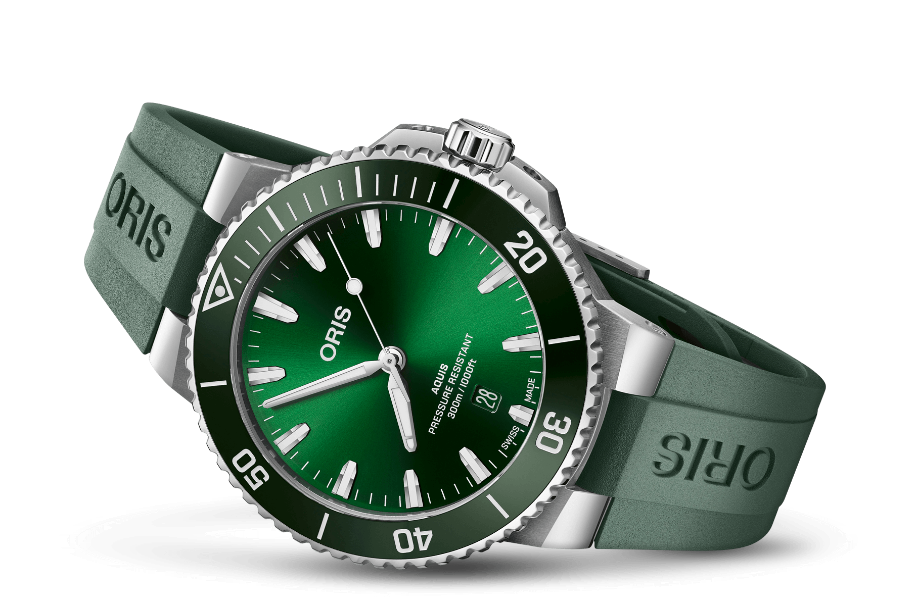 ORIS-  AQUIS DATE  - 01 733 7789 4157-07 4 23 37FC