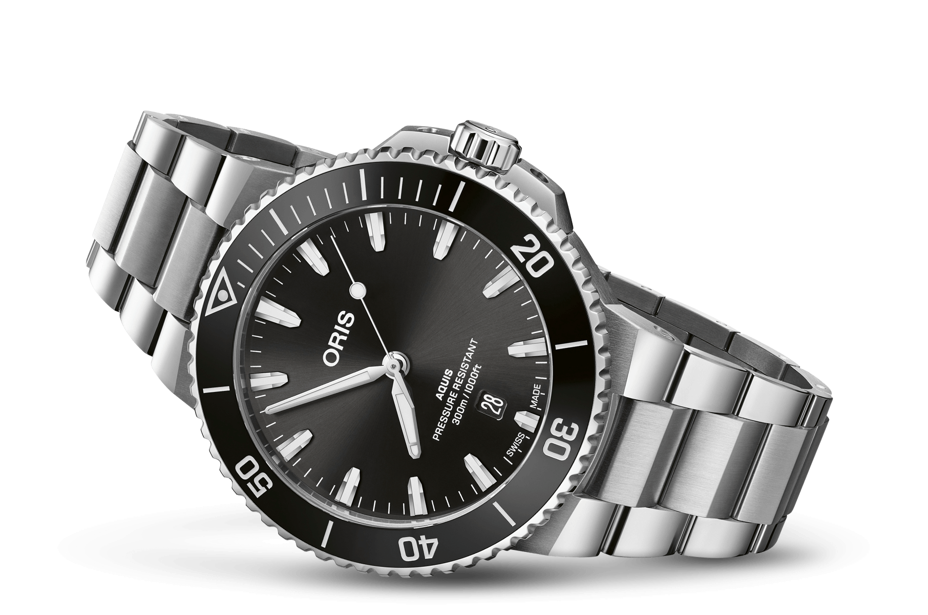 ORIS-  AQUIS DATE - 01 733 7789 4154-07 8 23 04PEB