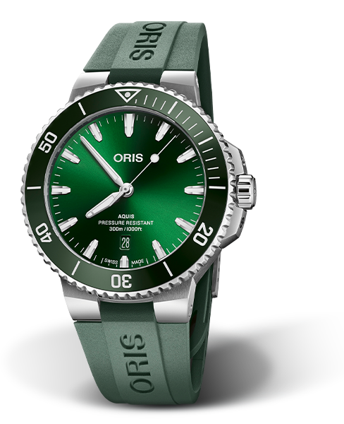 ORIS-  AQUIS DATE  - 01 733 7789 4157-07 4 23 37FC