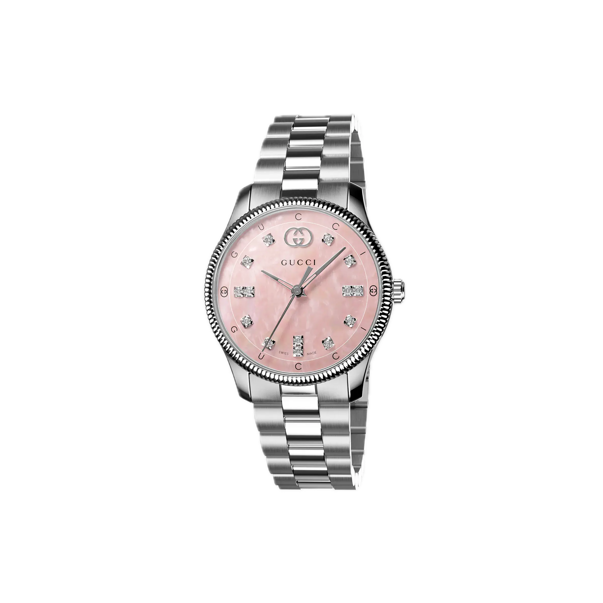 GUCCI G-TIMELESS 29mm in Pink Diamond YA1265062