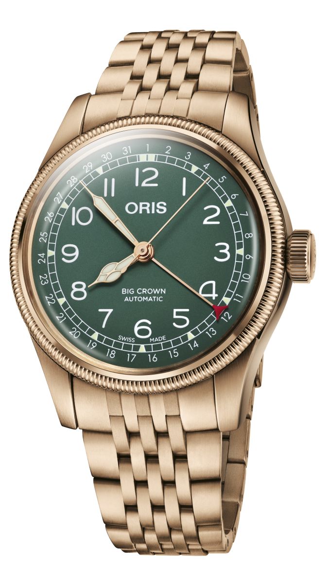 Oris BIG CROWN BRONZE POINTER DATE 754 7741 3167-07 8 20 01