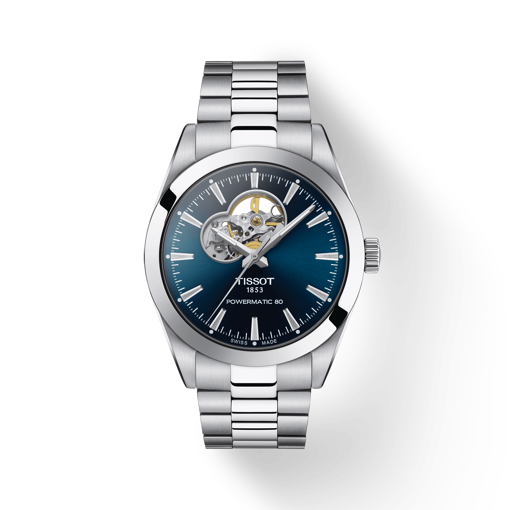 Tissot Gentleman Powermatic 80 Open Heart T1274071104101