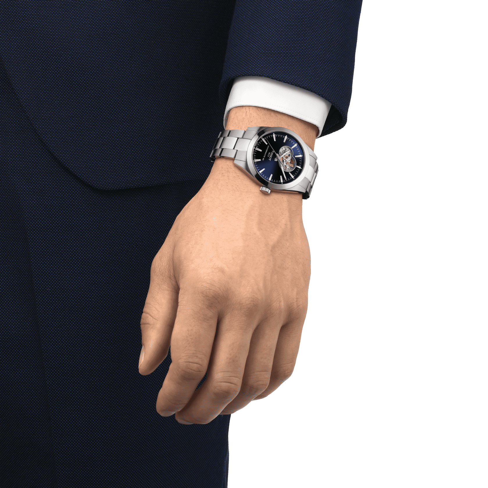 Tissot Gentleman Powermatic 80 Open Heart T1274071104101