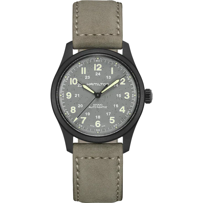 HAMILTON KHAKI FIELD TITANIUM AUTO H70215880