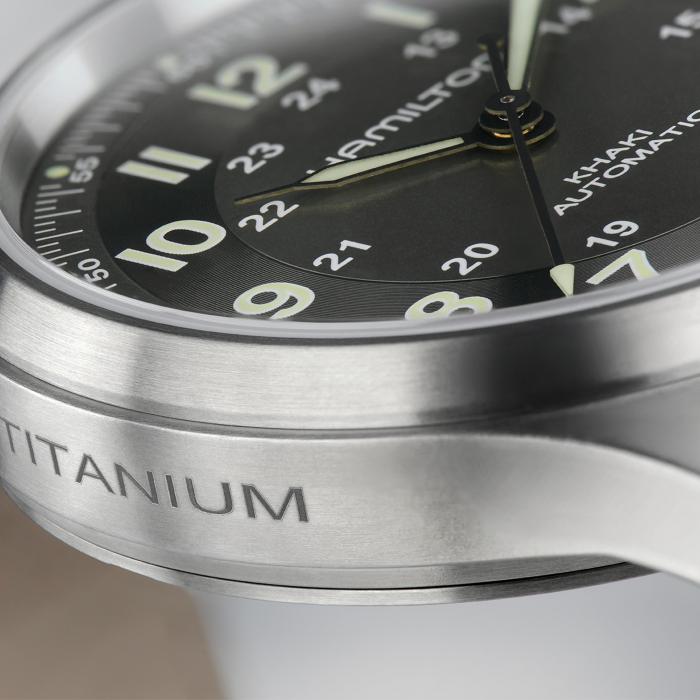 HAMILTON KHAKI FIELD TITANIUM AUTO H70545550