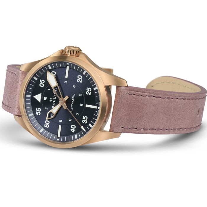 HAMILTON - KHAKI AVIATION PILOT AUTO H76245840