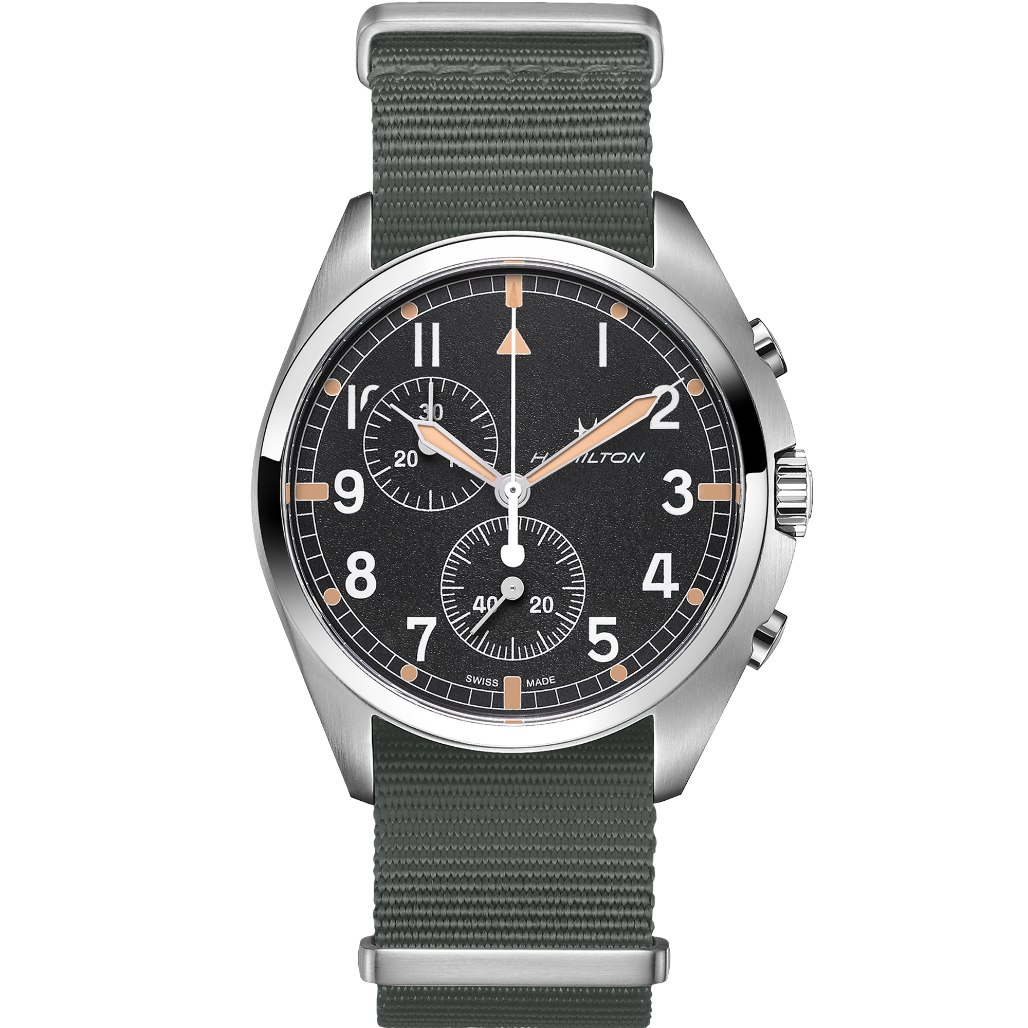 HAMILTON Khaki Aviation Pilot Pioneer Chrono Quartz H76522931