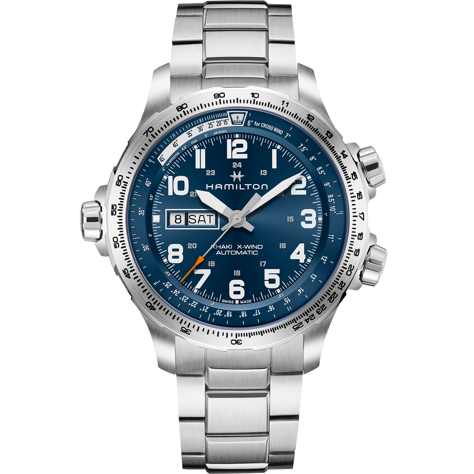 HAMILTON Khaki Aviation x-Wind Day Date Auto H77765141