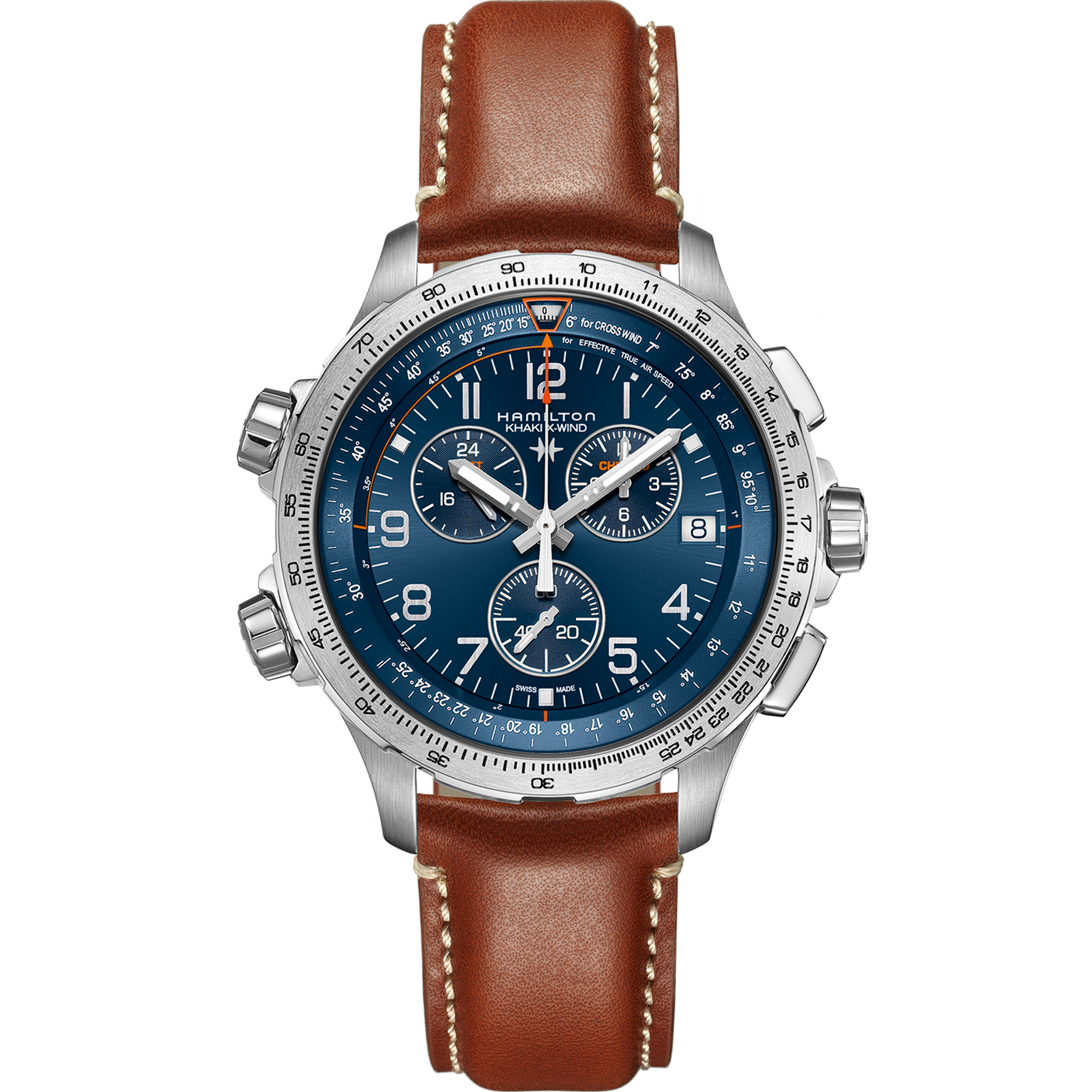 HAMILTON Khaki Aviation X-Wind GMT Chrono Quartz H77922541