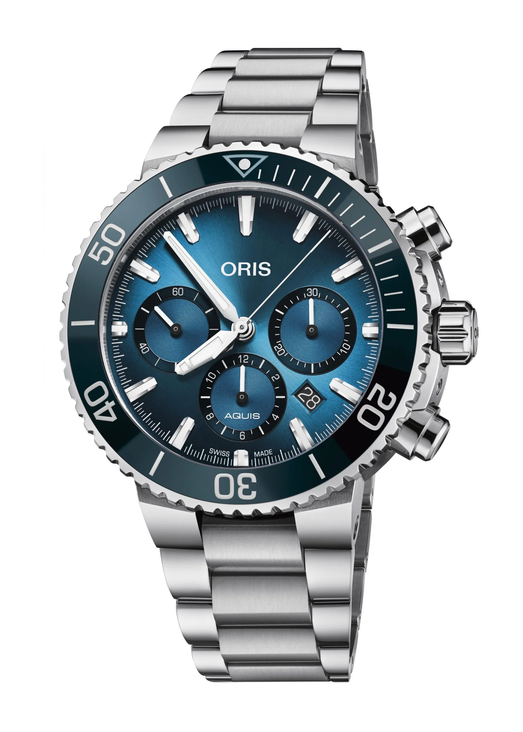 Oris AQUIS BLUE WHALE LIMITED EDITION 01 771 7743 4185