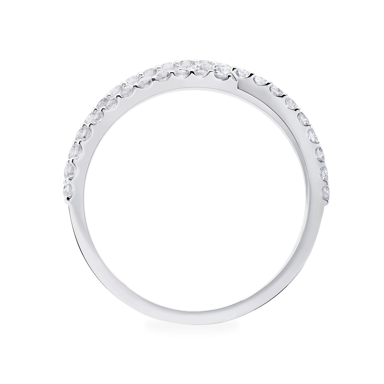 Birks Rosée du Matin  Diamond and White Gold Ring, Small 450016187187