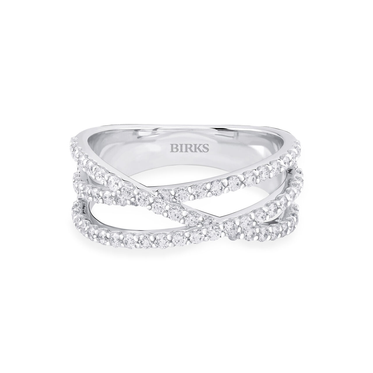 Birks Rosée du Matin  Diamond and White Gold Ring, Small 450016187187