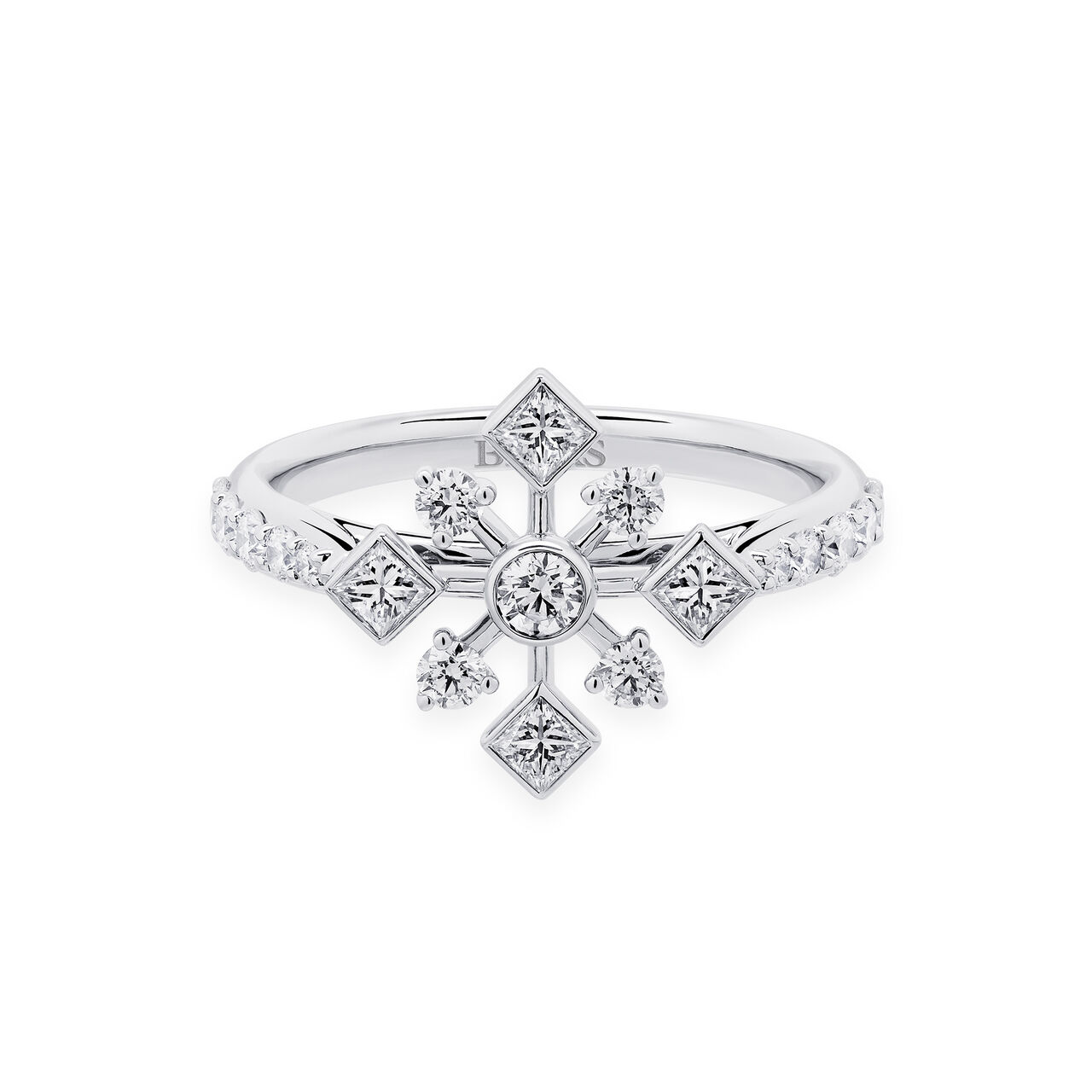Birks Snowflake  Diamond Ring 450016922184