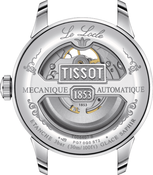 Tissot Le Locle Powermatic 80 Open Heart T0064071603301