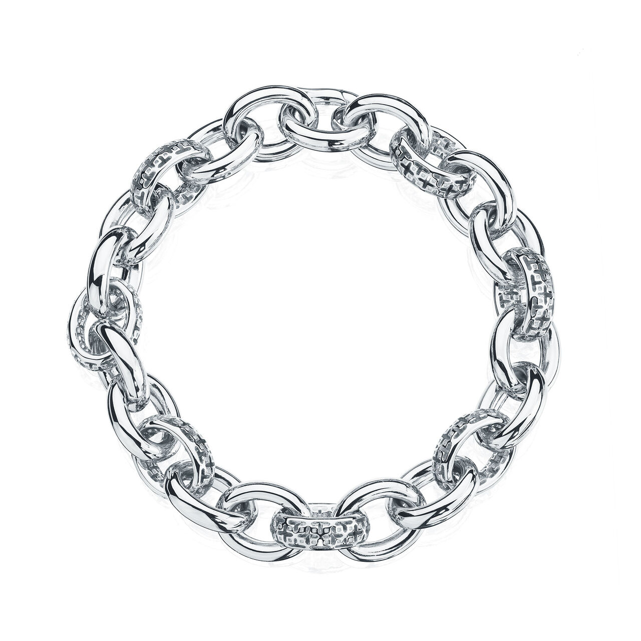 Birks Muse  Open Link Bracelet in Sterling Silver 450009571412