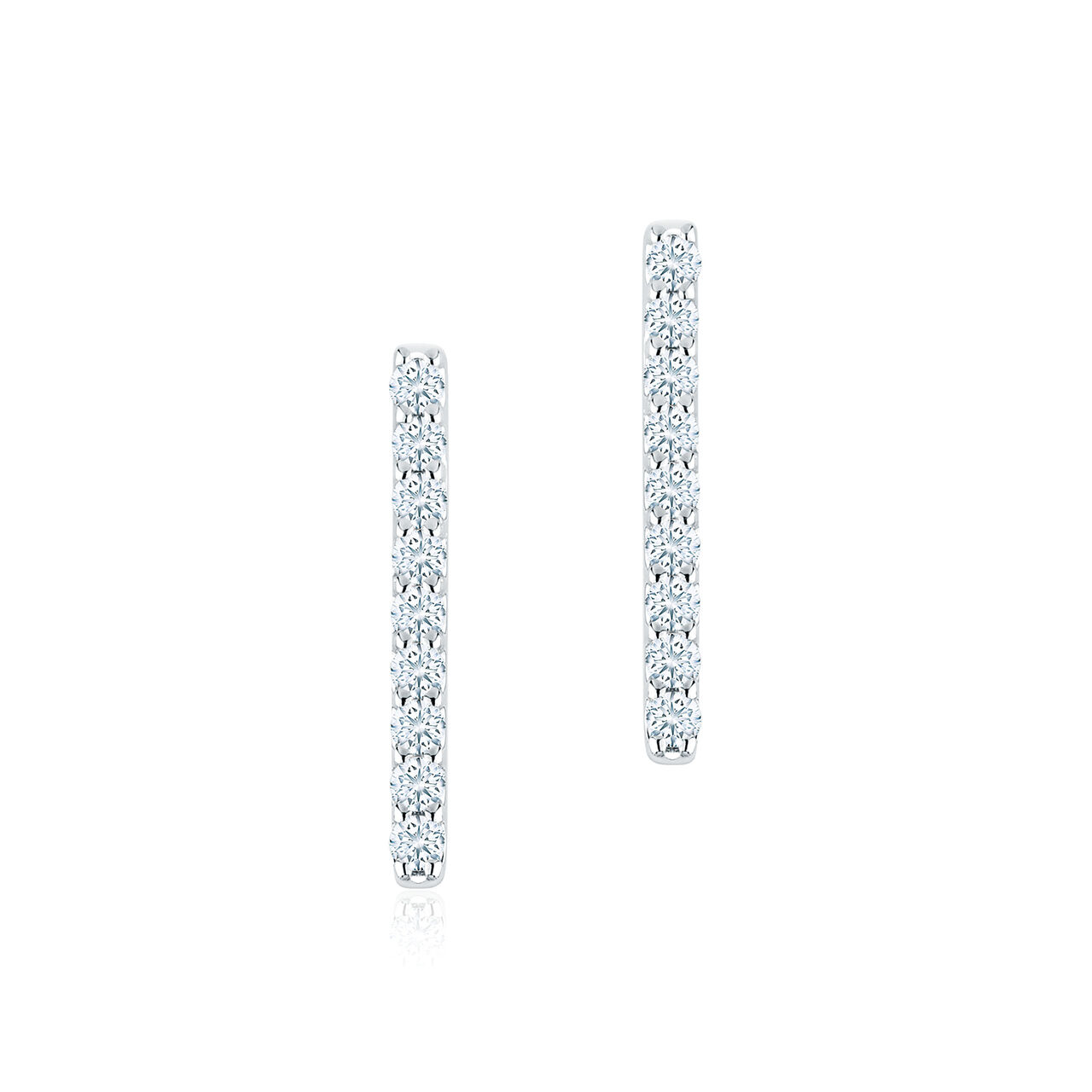 Birks Rosée du Matin  Diamond Bar Earrings 450011459104