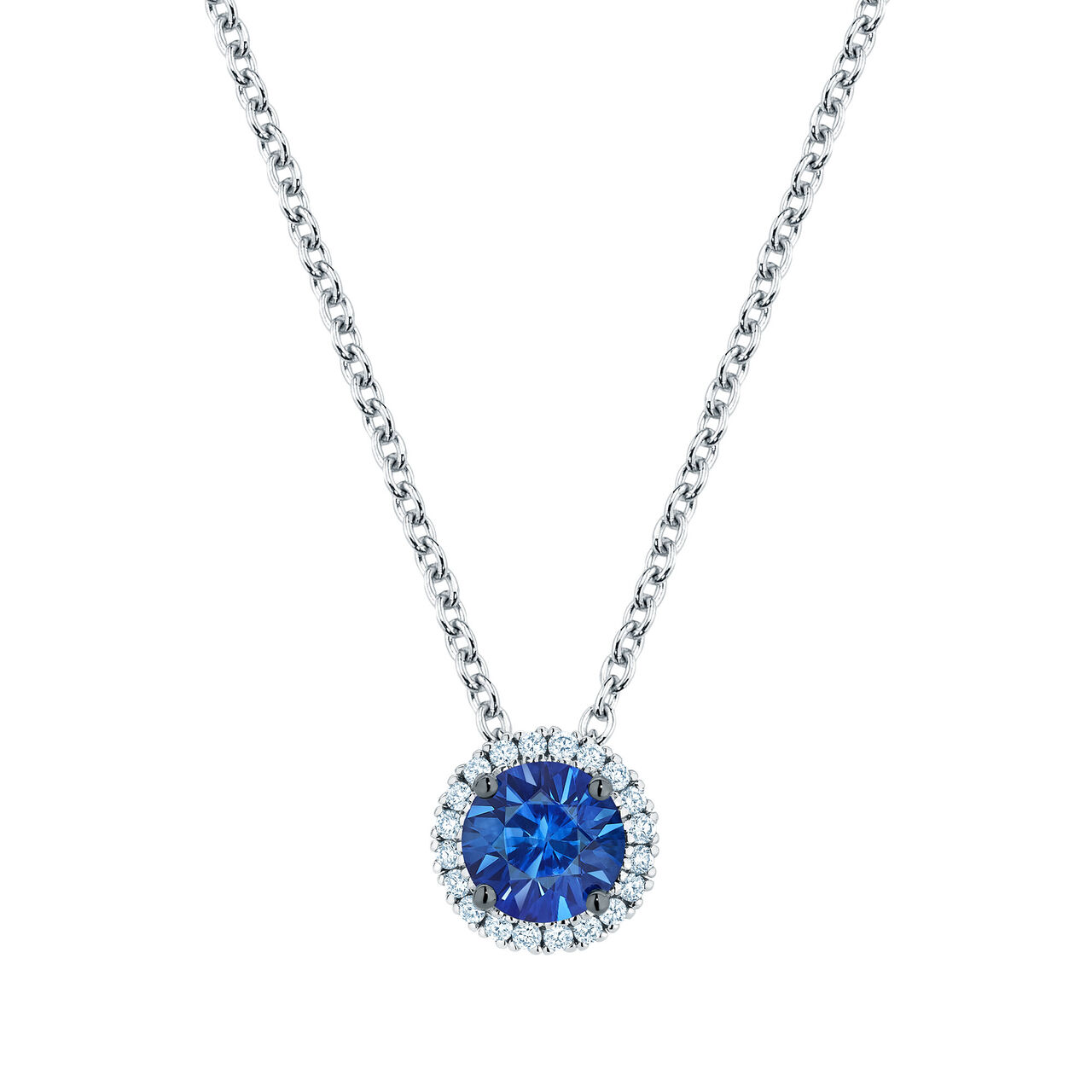 Birks Rosée du Matin  Sapphire and Diamond Pendant 450010444286